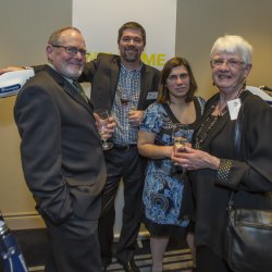 Warren Thaxter, Dave and Maria Millier, Lorna Thaxter