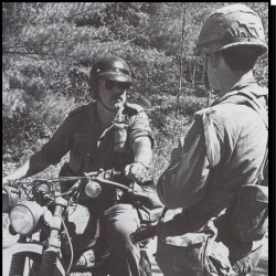 Military Motorcycle Riders