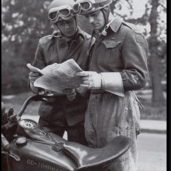 Military Motorcycle Riders